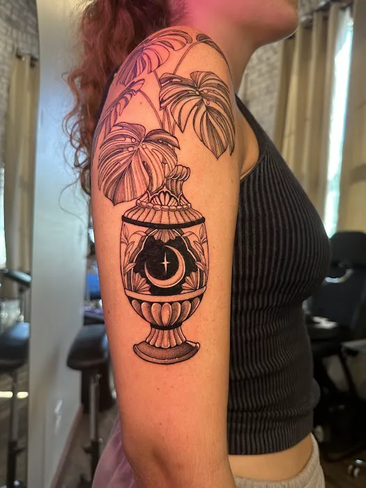 Neon Tiger Tattoo 9