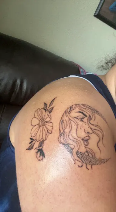 Neon Tiger Tattoo 4