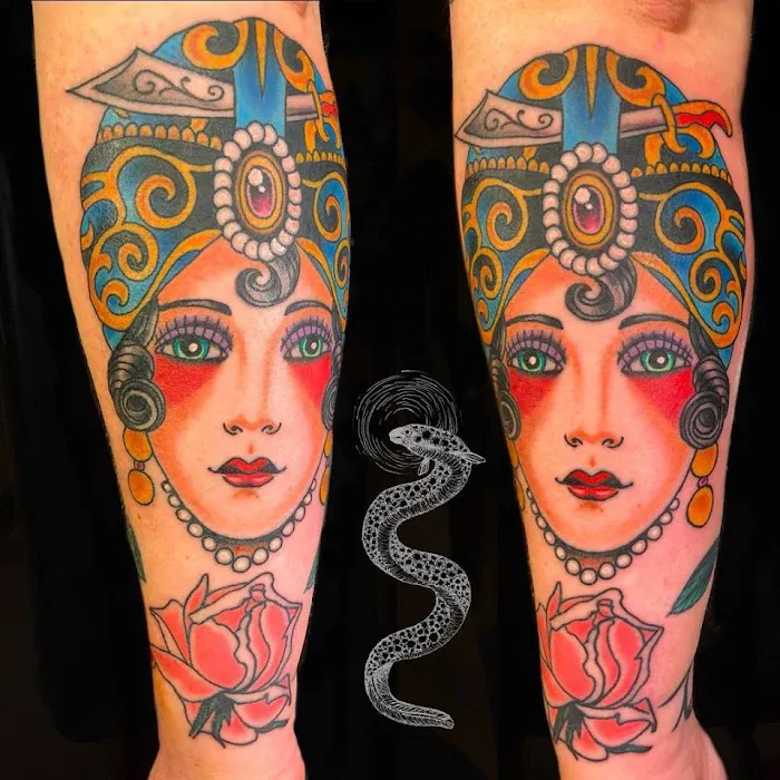 Iron Eel Tattoo 6