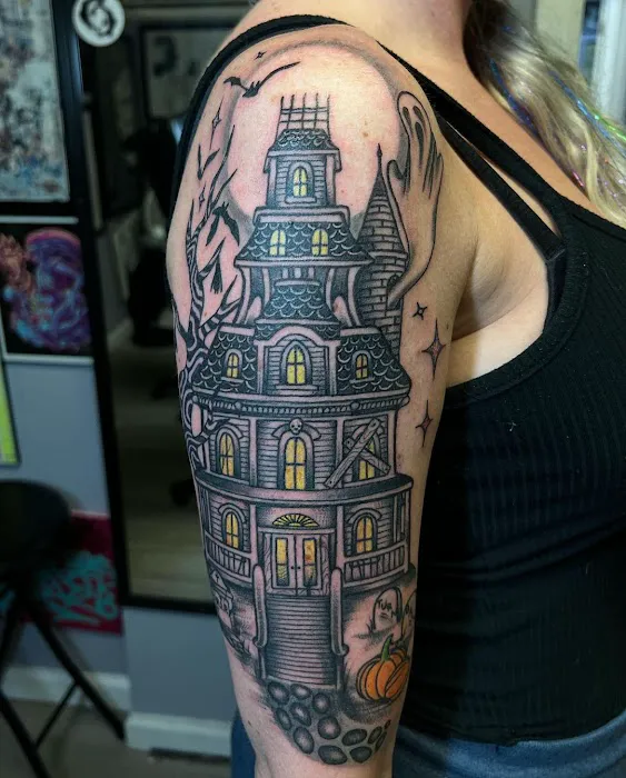 Bold Magnolia Tattoo 1
