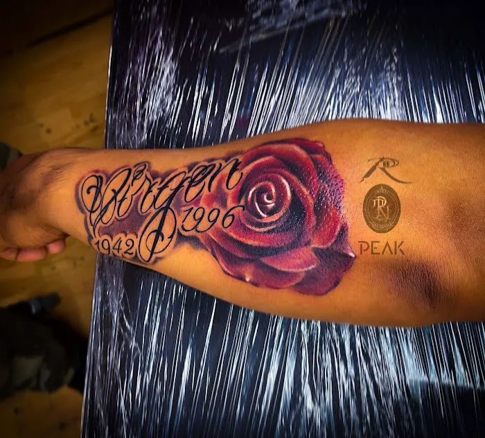 Ride the Needle Tattoo 7
