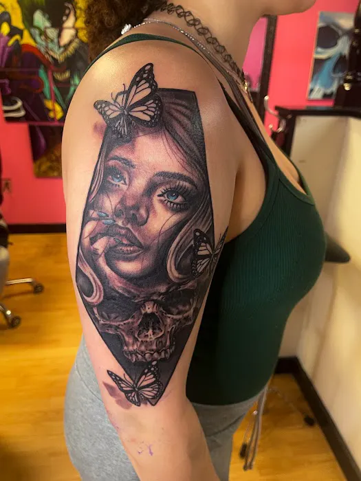 Ride the Needle Tattoo 3