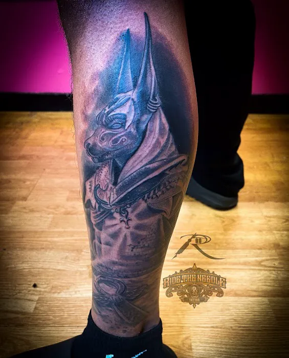 Ride the Needle Tattoo 2