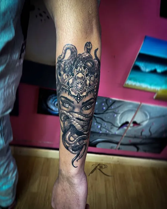 Ride the Needle Tattoo 5