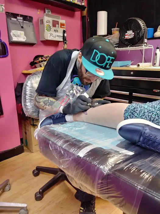 Ride the Needle Tattoo 6