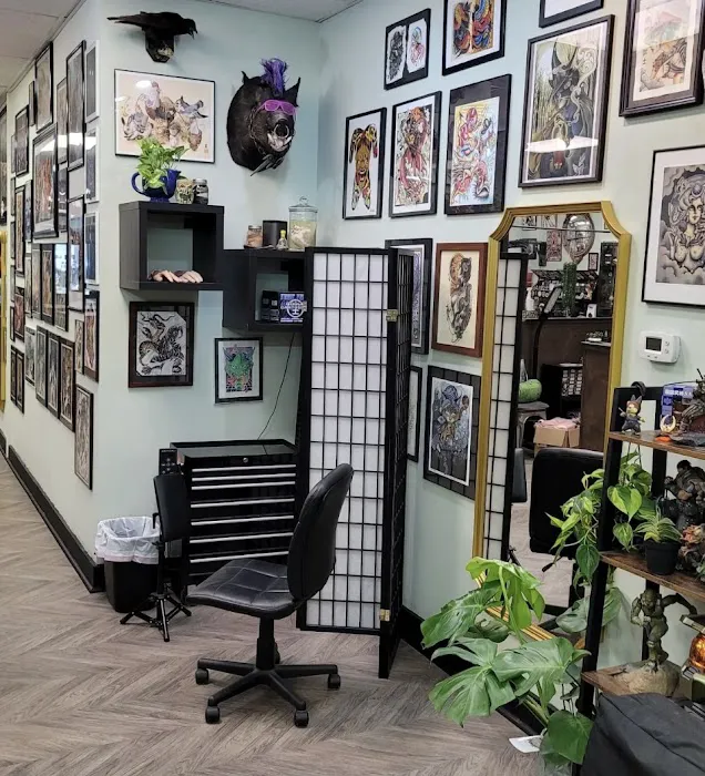 Raygun Samurai Tattoo 7
