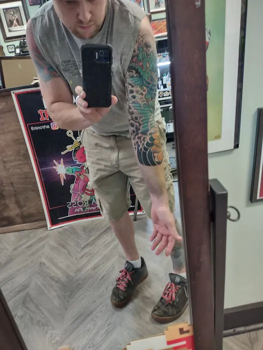 Raygun Samurai Tattoo 5