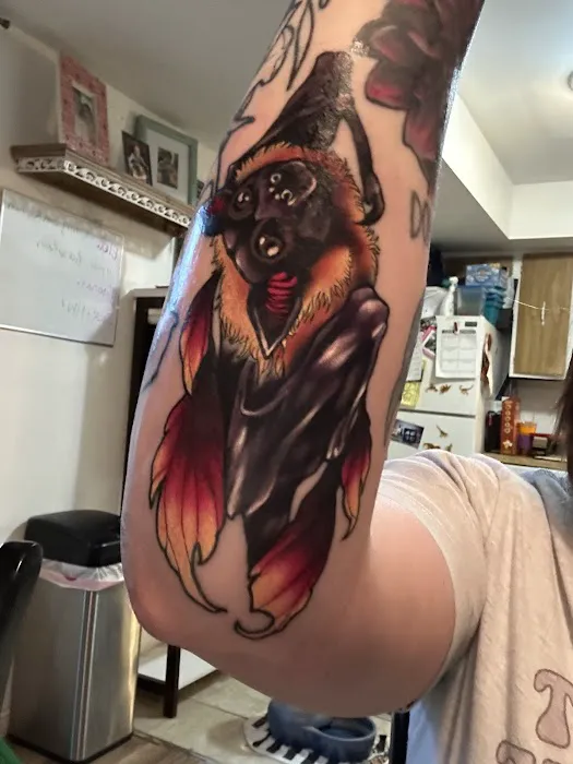 Atomic Lobster Tattoo 1