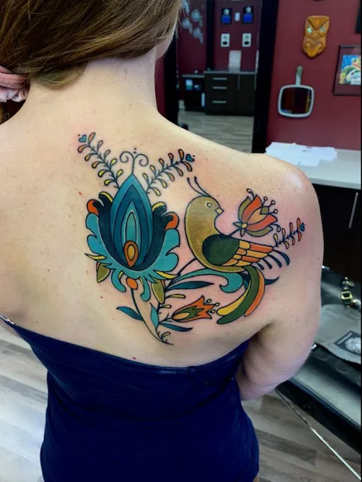 Atomic Lobster Tattoo 4