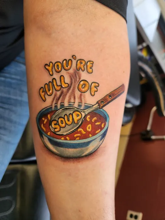 Atomic Lobster Tattoo 2
