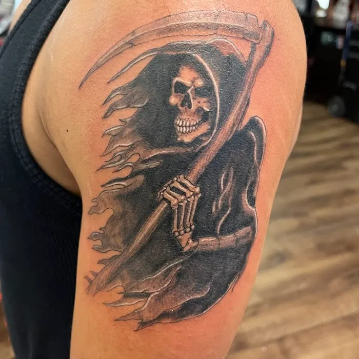 Compass Rose Tattoo 6