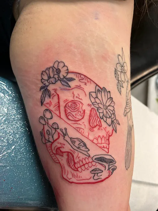 Compass Rose Tattoo 8