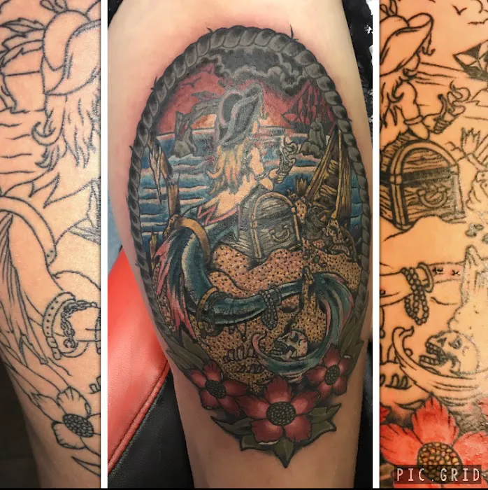 Ancient Visual Arts Tattoo 7