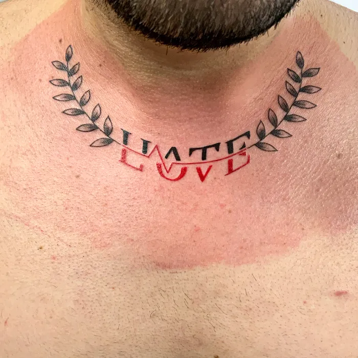 Red Tip Tattoos 9