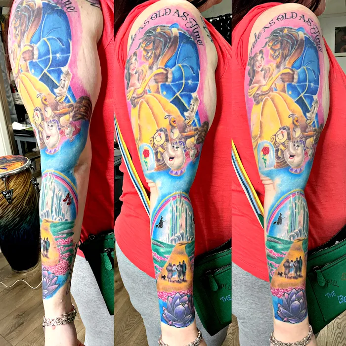 Red Tip Tattoos 8