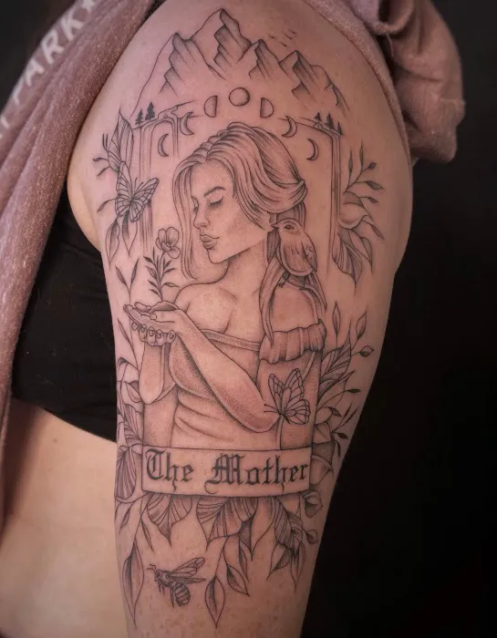 Fine Line Tattoo 4