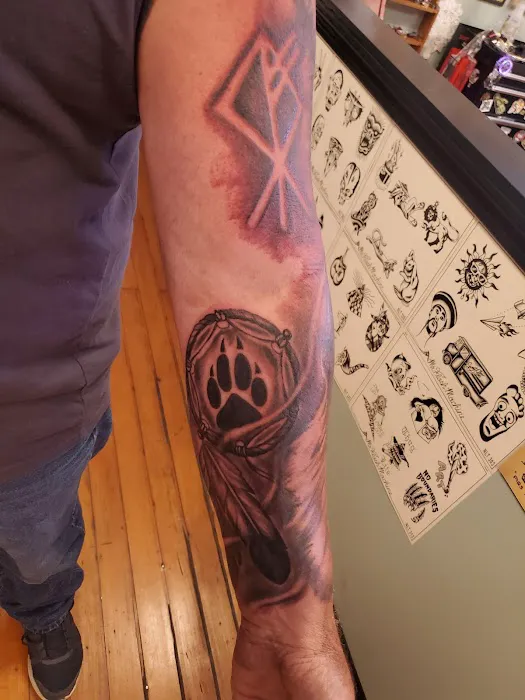 Rose And Dagger Tattoo 4
