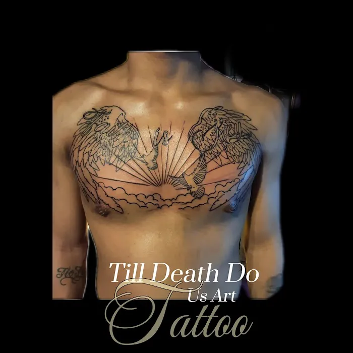 Till Death do us art tattoo 6