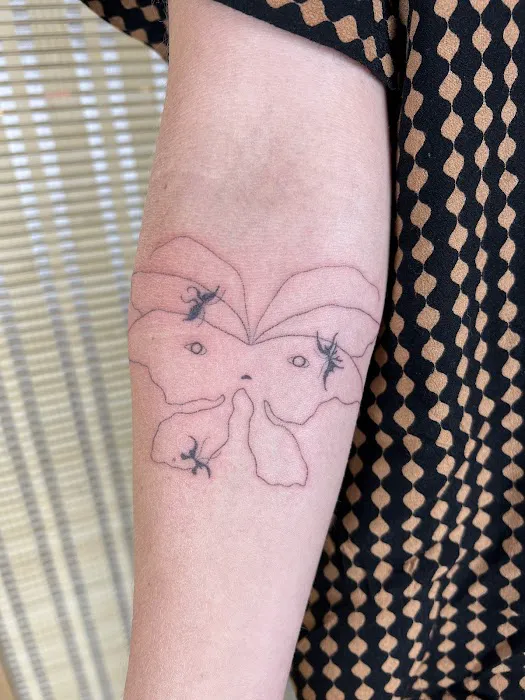 Handpoked Tattoos by Moth Morgenson 8