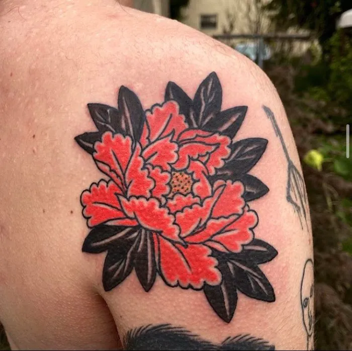 Yellow Rose Tattoo 4