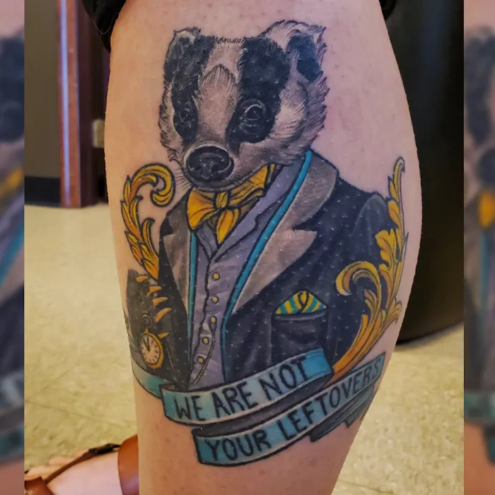 Gilded Heron Tattoo 7