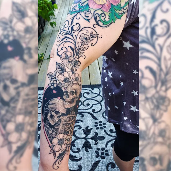 Gilded Heron Tattoo 6