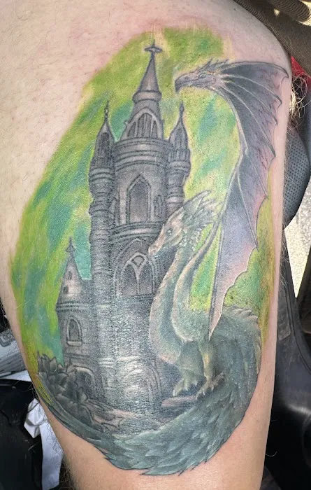 Black Bird Tattoo 4