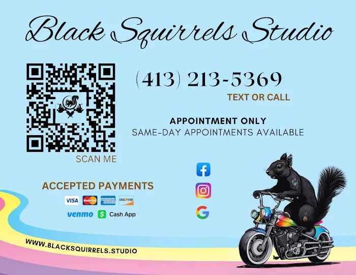 Black Squirrels Tattoos & Piercings 1