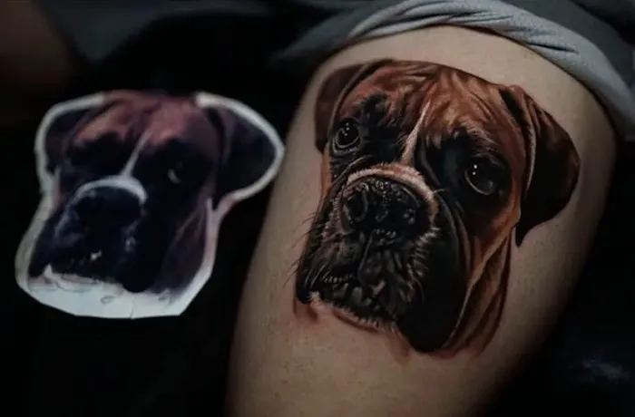 Fern and Fang Tattoo 2