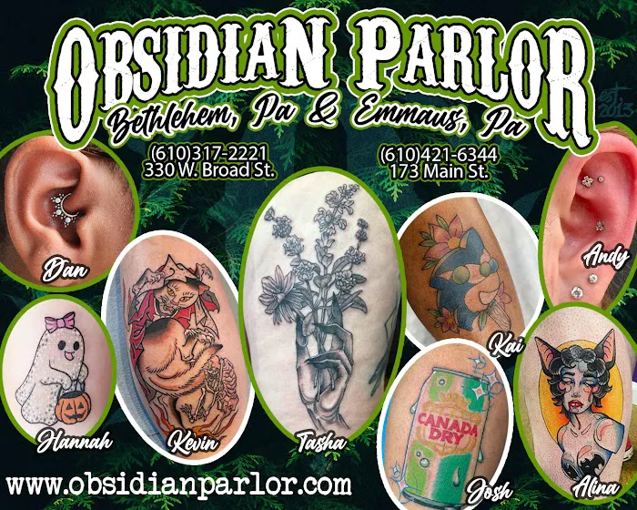 Obsidian Tattoo & Piercing Parlor 2 7