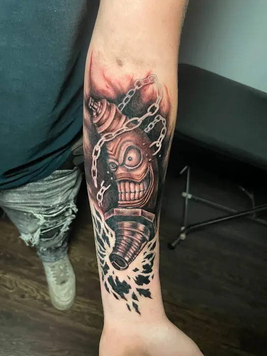 Warped Reality Tattoo 5