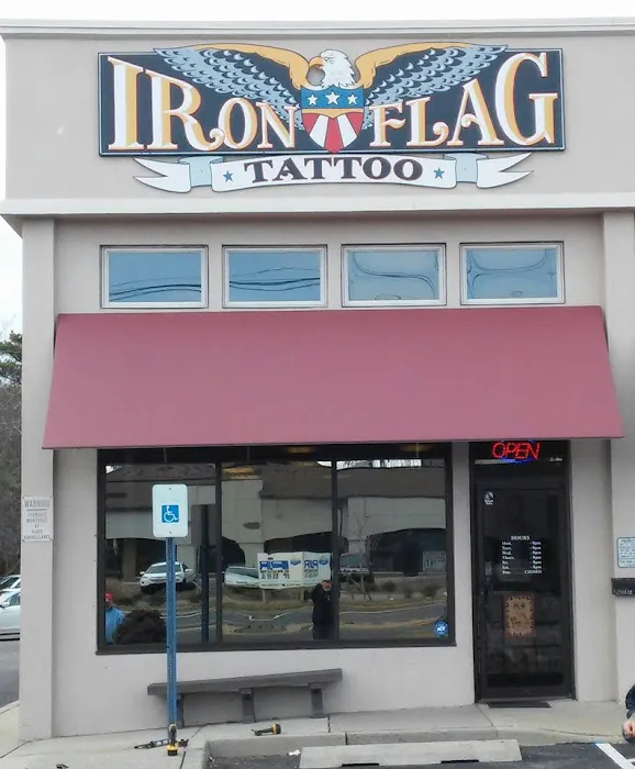 IRON FLAG TATTOO 3