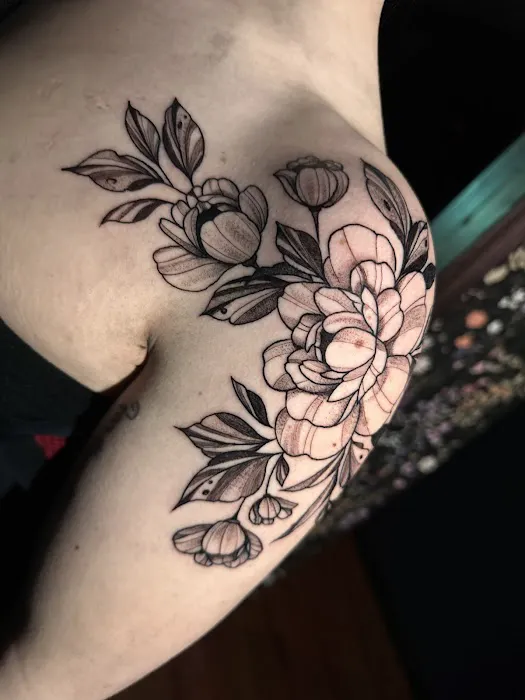 Scarlet Rose Tattoo 8