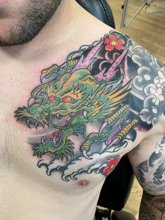 Rising Dragon Tattoos 0