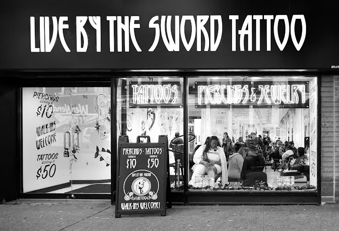 Live By The Sword Tattoo - Union Square 0