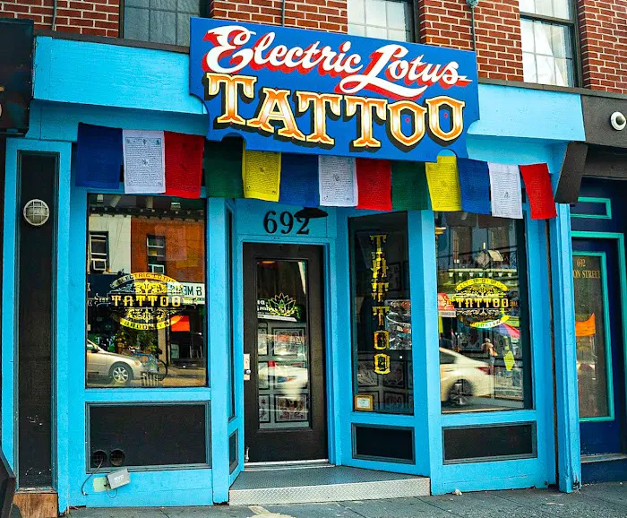 Electric Lotus Tattoo 2