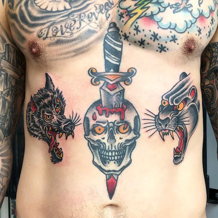 Electric Lotus Tattoo 4