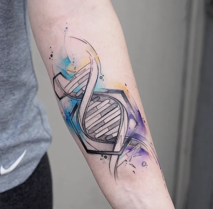 Fleur Noire Tattoo 2