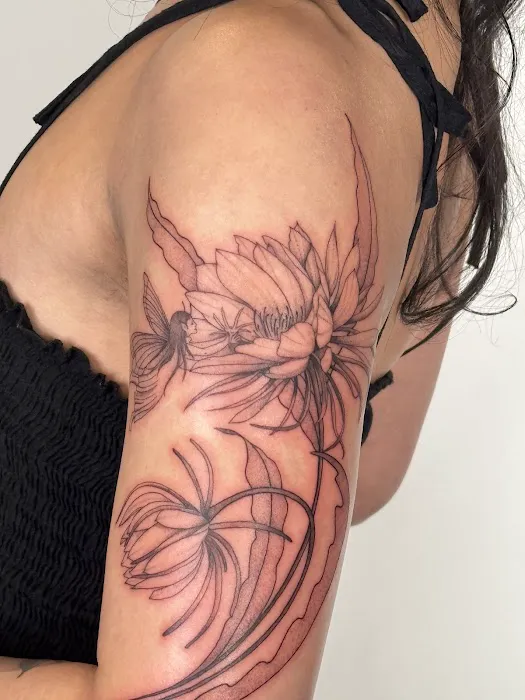 Fleur Noire Tattoo 0