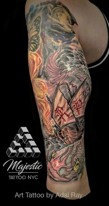 Majestic Tattoo NYC- Adal Ray Arts 0