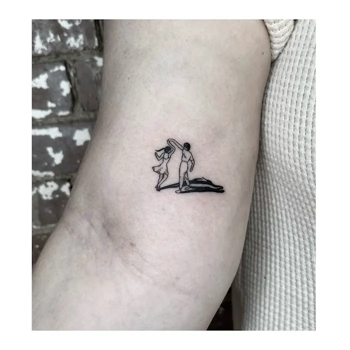 Skeleton Key Tattoo 3