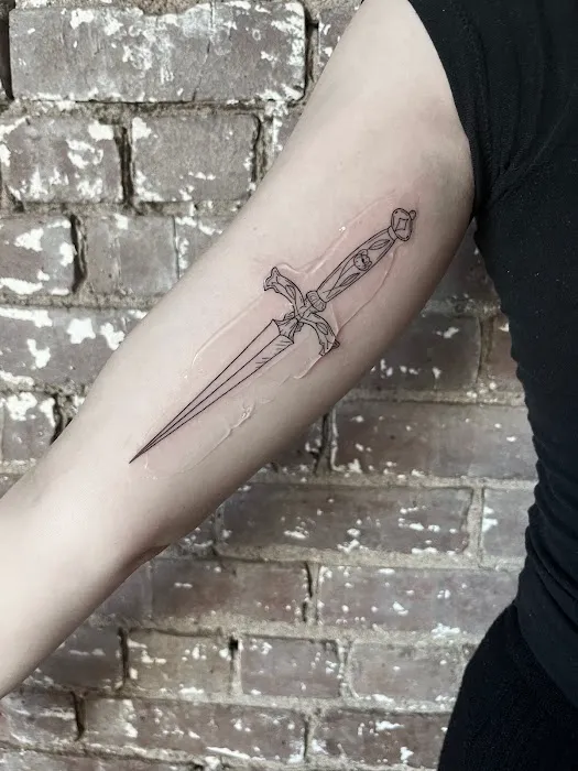 Skeleton Key Tattoo 4