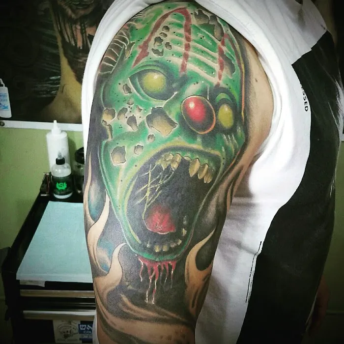 Red Scorpion Tattoo 7