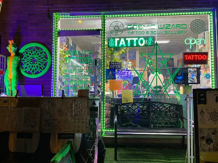 Cosmic Wizard Tattoo-Piercing Shop & 3DUV Art Gallery 7