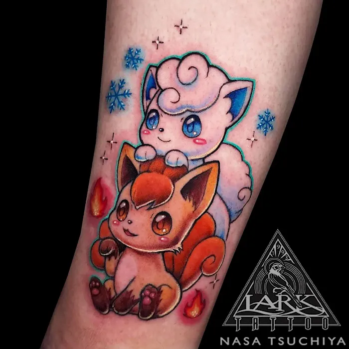 Lark Tattoo 1