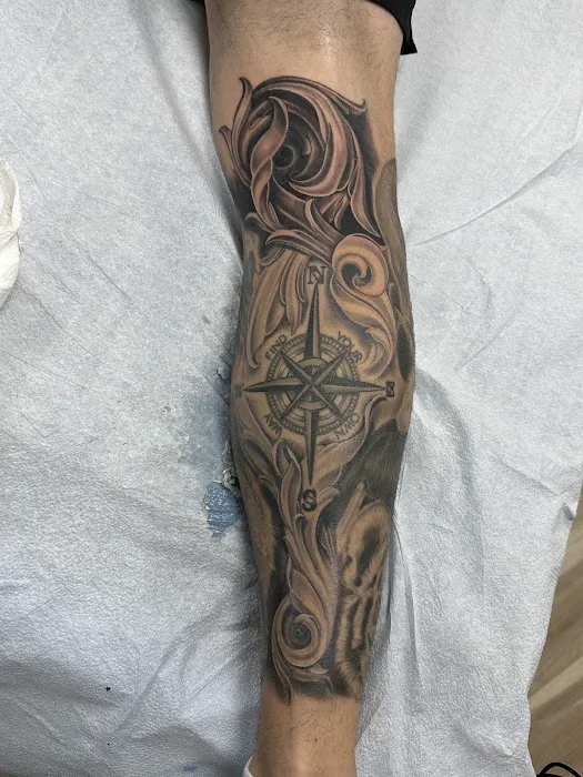 Heart & Sword Tattoo 8