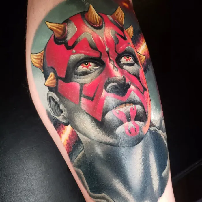 Heart & Sword Tattoo 6