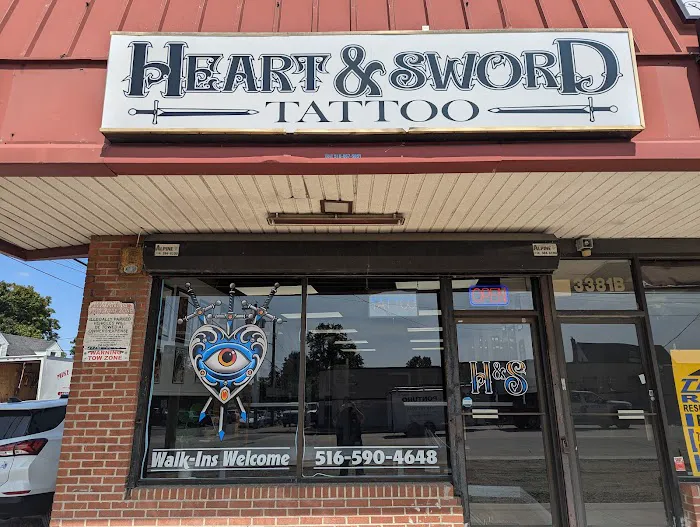 Heart & Sword Tattoo 7