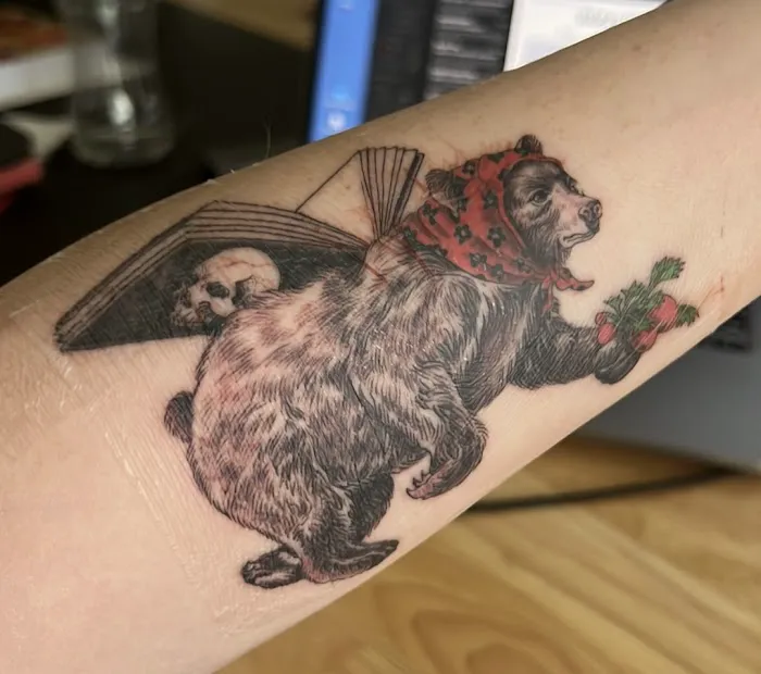 Inked Library Tattoo 1