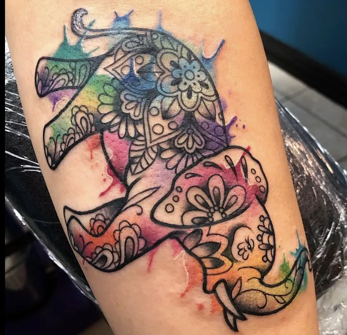 Sam Blue Tattoo 8